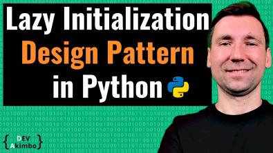 Thumbnail for 'Lazy Initialization Design Pattern Python for Web Developers' post