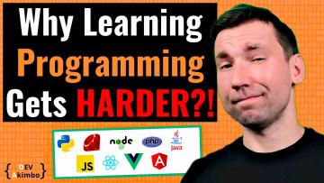 Thumbnail for 'Why Its Harder Than Ever to Learn Programming Today' post